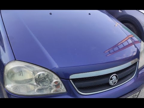 Новый молдинг капота и решётка радиатора Chevrolet lacetti