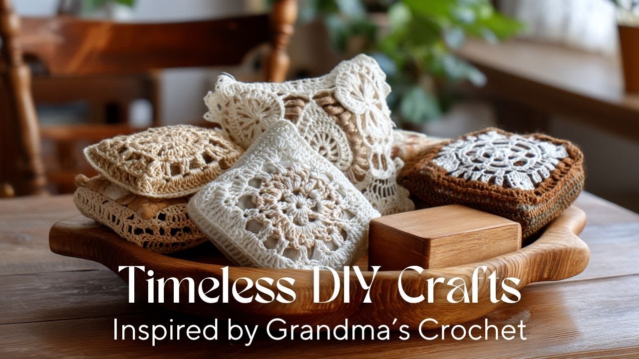 10 Timeless DIY Home Decor Crafts Inspired by Grandma’s Crochet