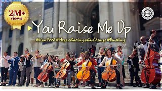  Special You Raise Me Up - Busking In Times Square Nyc Hope Sharing Challenge Church Of God