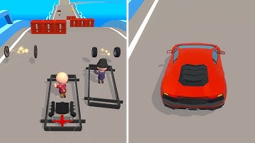 Build Your Vehicle 🏎🚙 All Levels Gameplay iOS