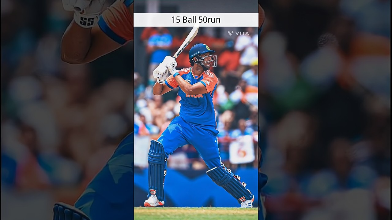 Fastest 50 for india 👑🚀