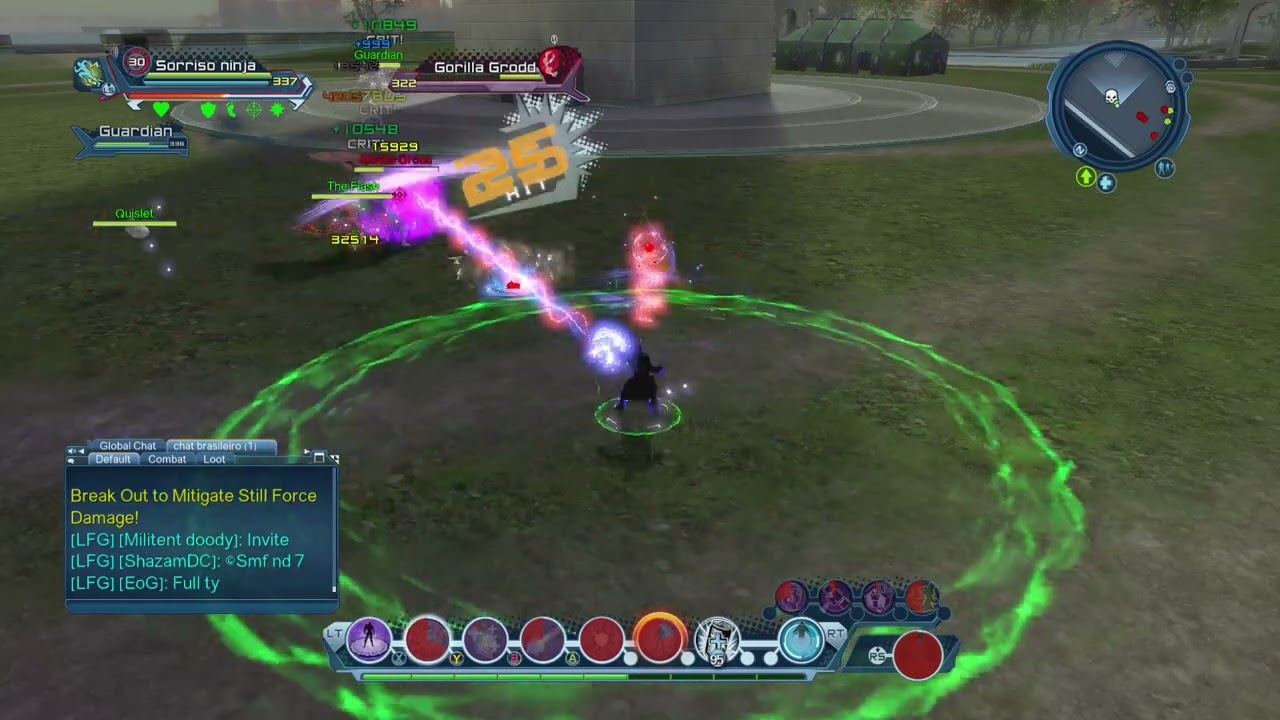 DCUO: boss fight: gorilla grodd