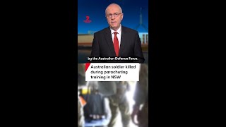 Australian soldier killed during parachuting training in NSW
