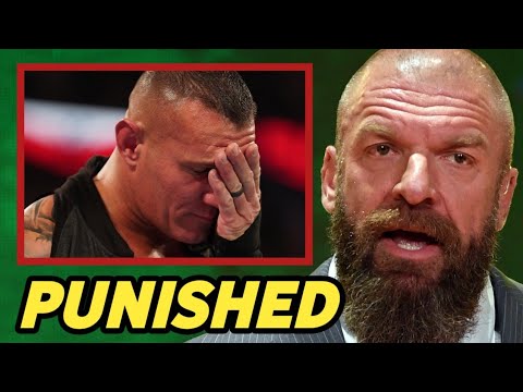 BREAKING🔴 Randy Orton PUNISHED by WWE As He LEAKS Major Hidden Secret