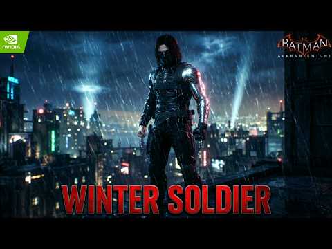 WINTER SOLDIER [PC Mod Suit] Free Roam Gameplay in Batman Arkham Knight