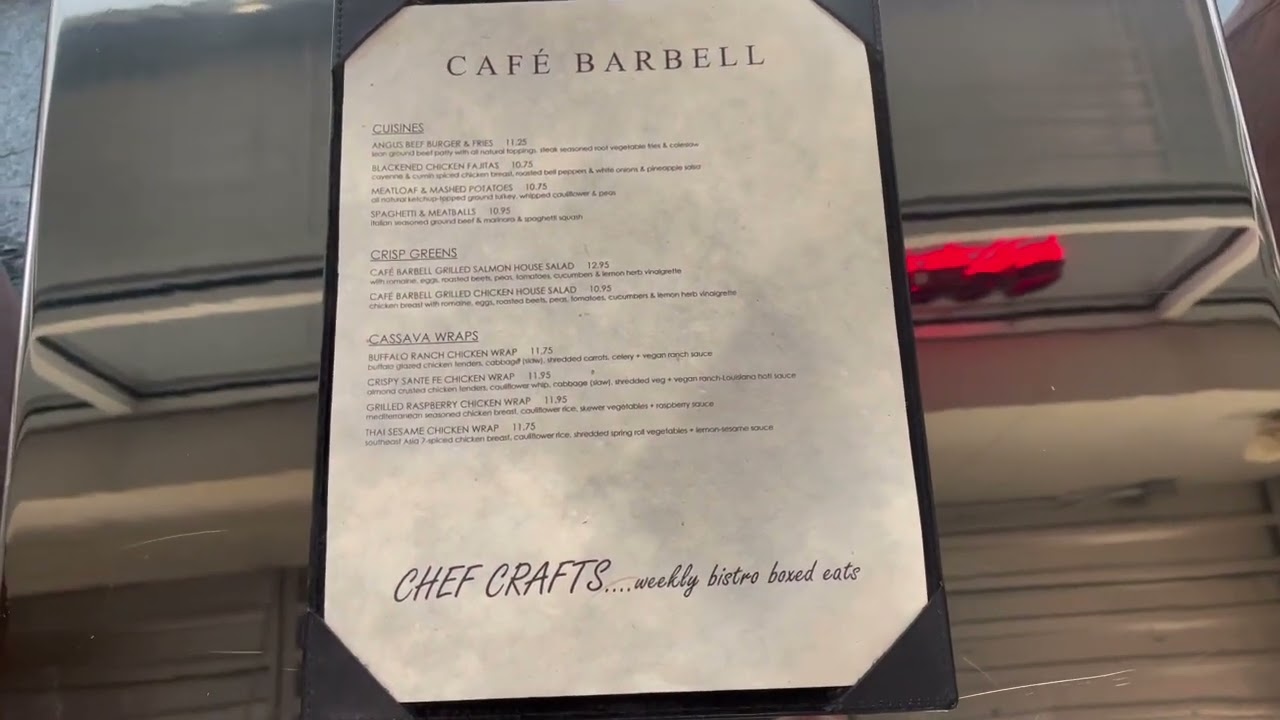 Healthy Entree Ideas: from Cafe Barbell