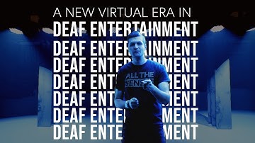 A new virtual era in Deaf Entertainment (Unreal Engine & Aximmetry Virtual Production)