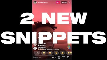 2 NEW BROCKHAMPTON SONG SNIPPETS FROM KEVIN