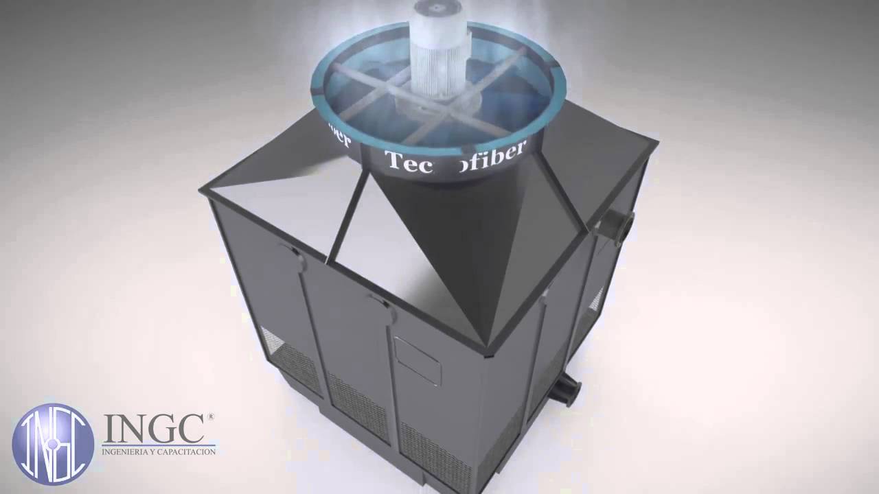 Torre de enfriamiento de tiro inducido. YouTube