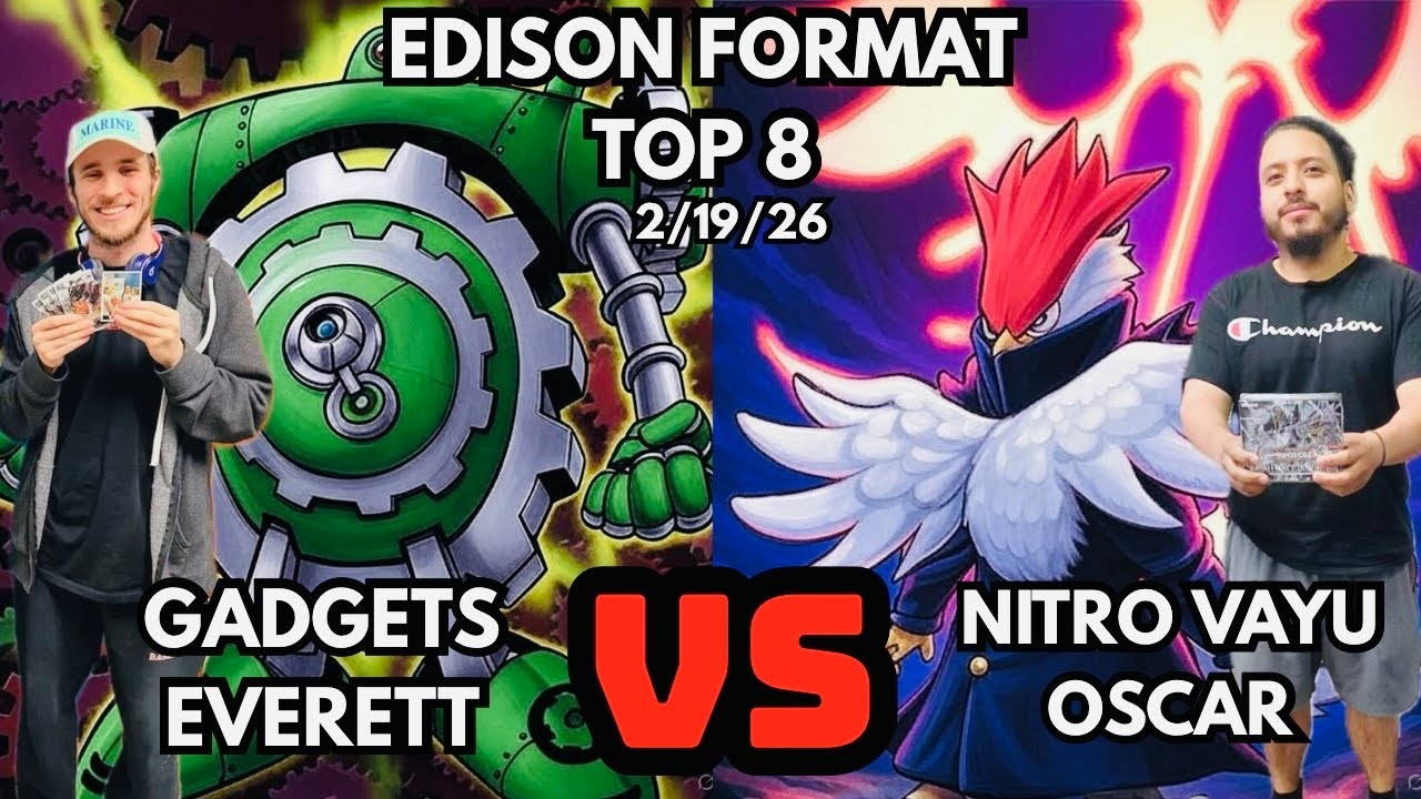 Топ-8 в формате Эдисона: Гаджеты против Нитро Ваю!