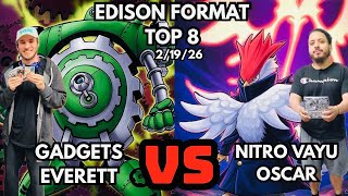 Edison Format Top 8: Gadgets Vs Nitro Vayu!