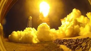 GoPro Hero Camera Captures Awesome Sight Of Antares Orb 3 Rocket Explosion