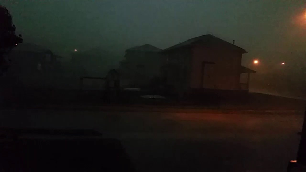 Bellevue, NE storm winds 16 June 2017 YouTube