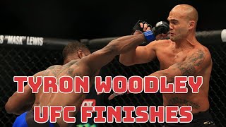 Tyron Woodley UFC Finishes - #ufc #mma #tyronwoodley #welterweight