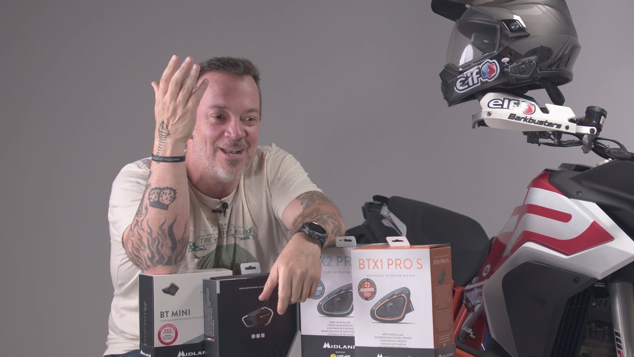 Todo lo que necesitas saber sobre intercomunicadores para motos - MidLand