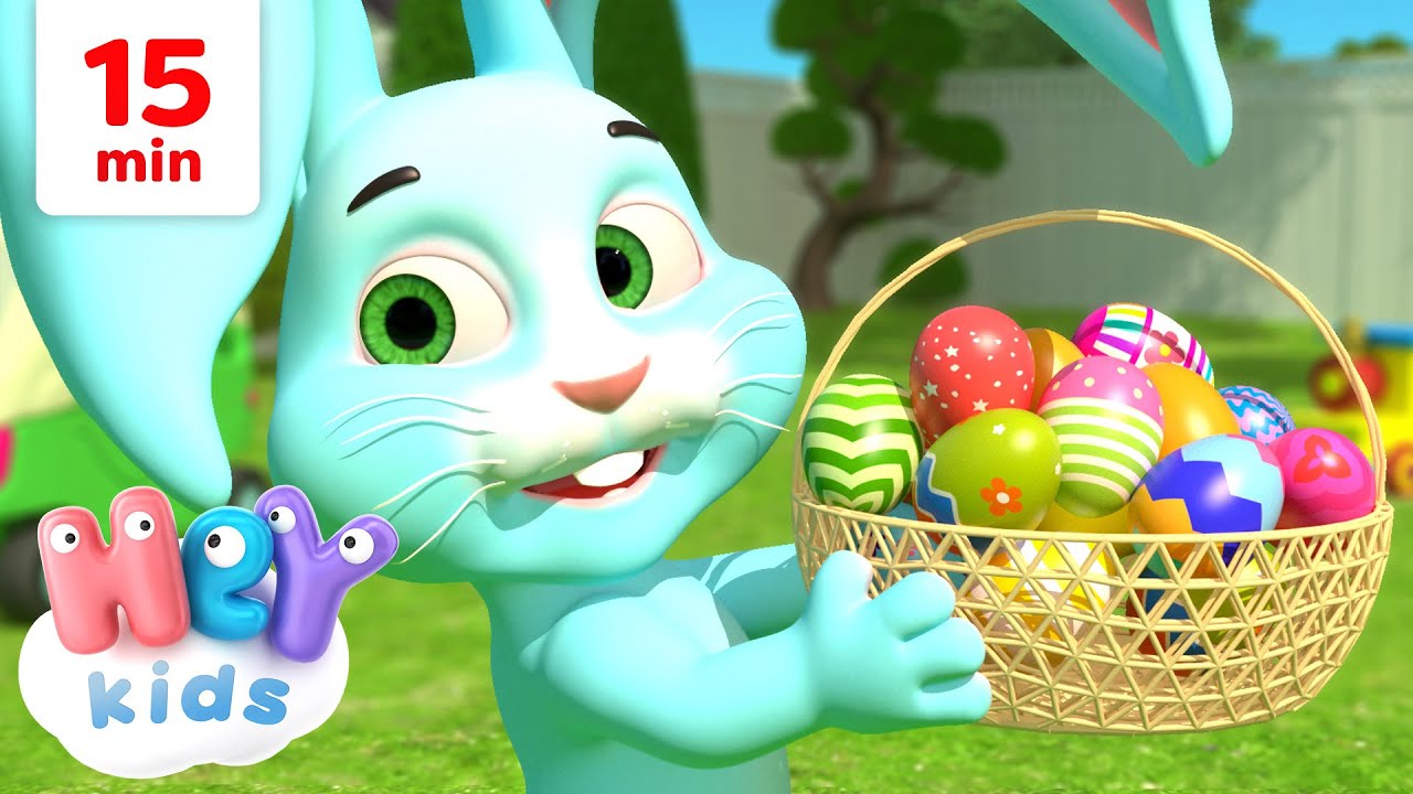 ⁣Easter Bunny Song! | Easter Song for Kids | HeyKids Nursery Rhymes