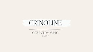 Crinoline | Off White Furniture Paint | Country Chic Paint