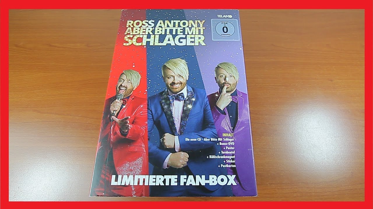 Ross Antony - Aber bitte mit Schlager  Fanbox Schlager Unboxing