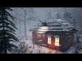 -71 BRUTAL ARCTIC WINTER with EXTREME COLD and snowstorms for sleeping. SEVERE WINTER STORM 2025