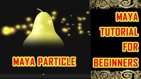 Maya Tutorial Hindi : Particle Effect Step By Step 2025 | Maya Dynamics Tutorial Hindi