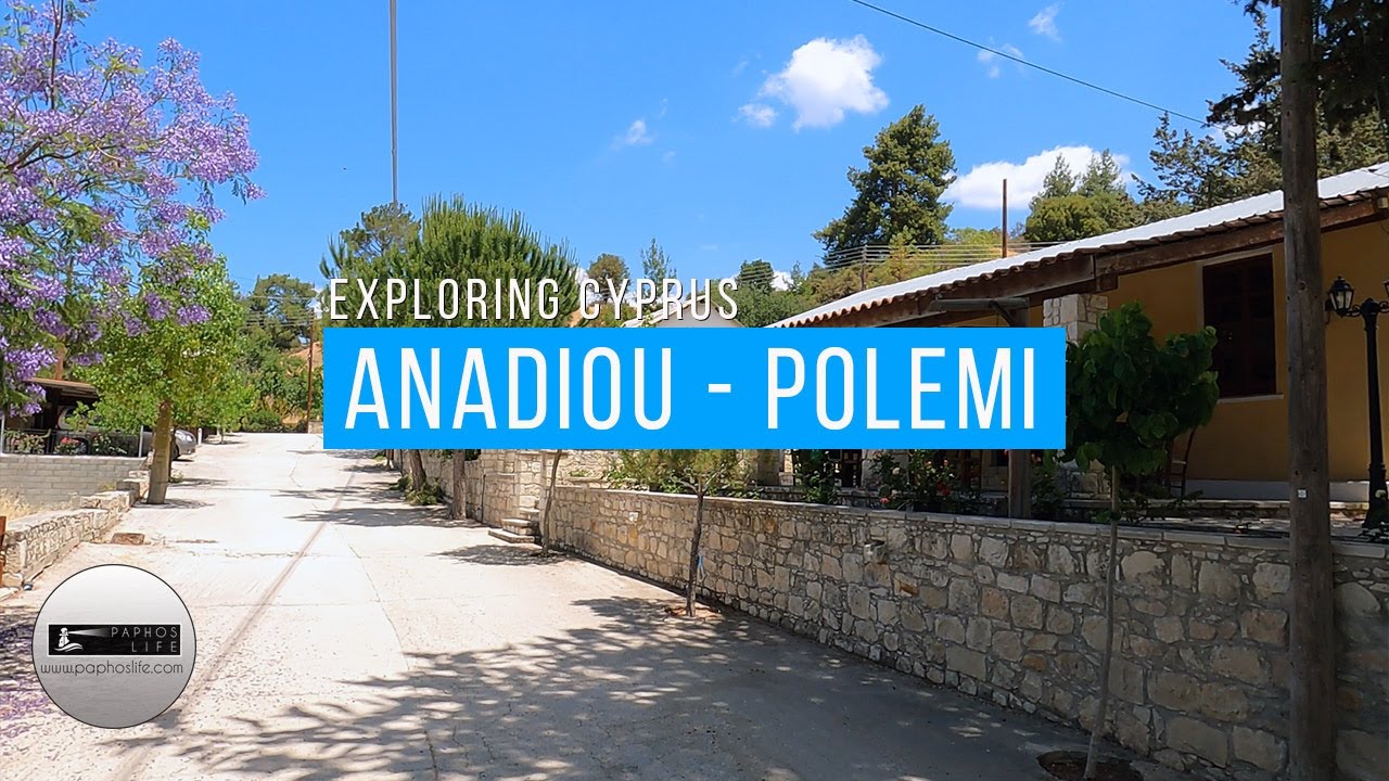 From Anadiou to Polemi. Cyprus Countryside, Summer 2021