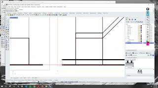 Architectural Drawings - Section Cuts & Elevations in Rhino Layout, Pt.4