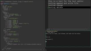 Day 26:  Writing a 'modal, line oriented, with audio cues text editor': Wealth