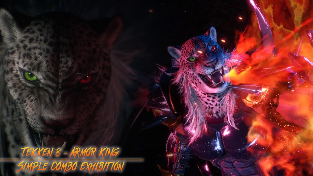 Tekken 8: Armor King Simple Combo Exhibition