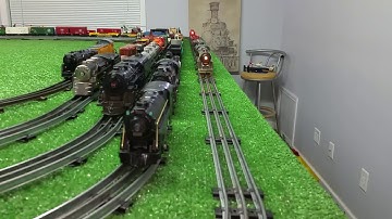 MARX 897 / TIN LITHO / BRASS HANDRAILS / DOUBLE REDUCTION MOTOR