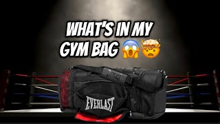 How Much Did I Spend!?!?  | Inside My Boxing Gym Bag