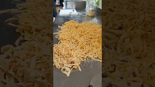 Freshly made tagliatelle are unbeatable, unbelievably good #pasta #artisan #authentic #handcrafted