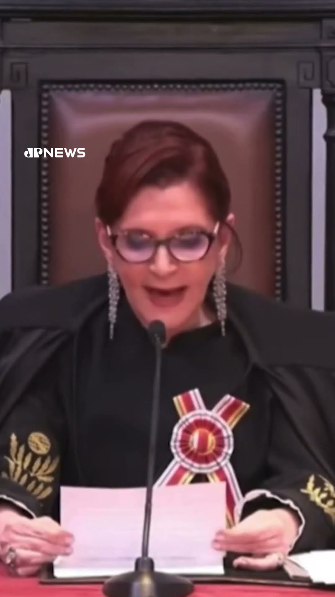 Maria Elizabeth Rocha toma posse e é a primeira mulher a presidir o STM após 217 anos #shorts