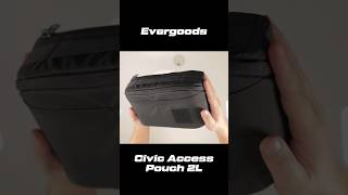 Evergoods Civic Access Pouch 2L #shorts