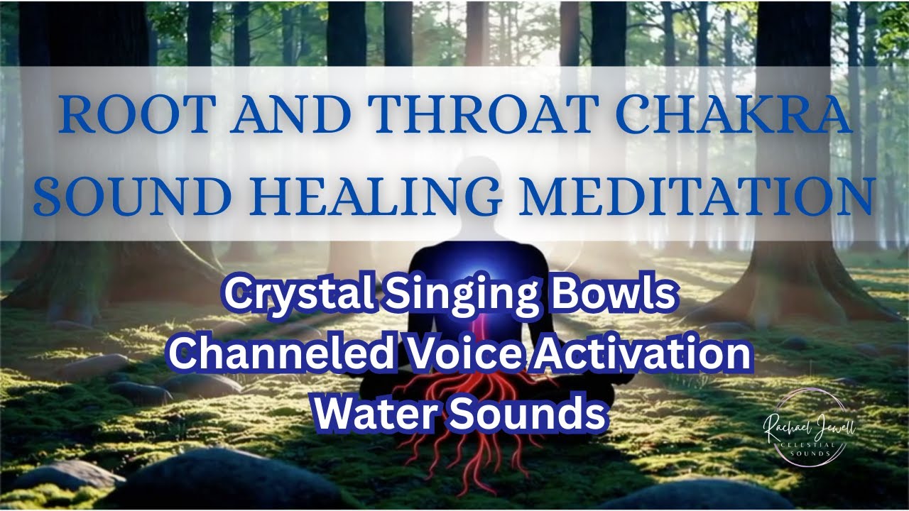 30 minute Chakra Sound Healing | Guided Meditation | Crystal Singing ...