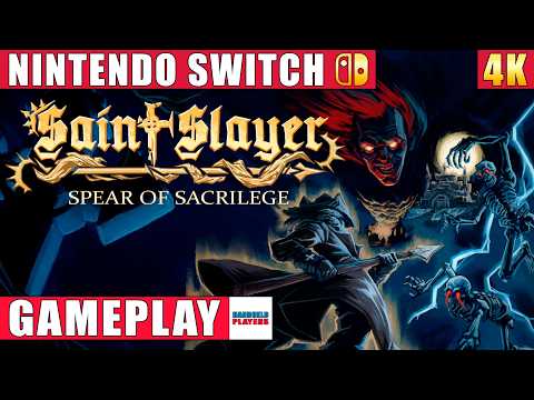 Saint Slayer: Spear of Sacrilege Nintendo Switch 1 Gameplay in 4K