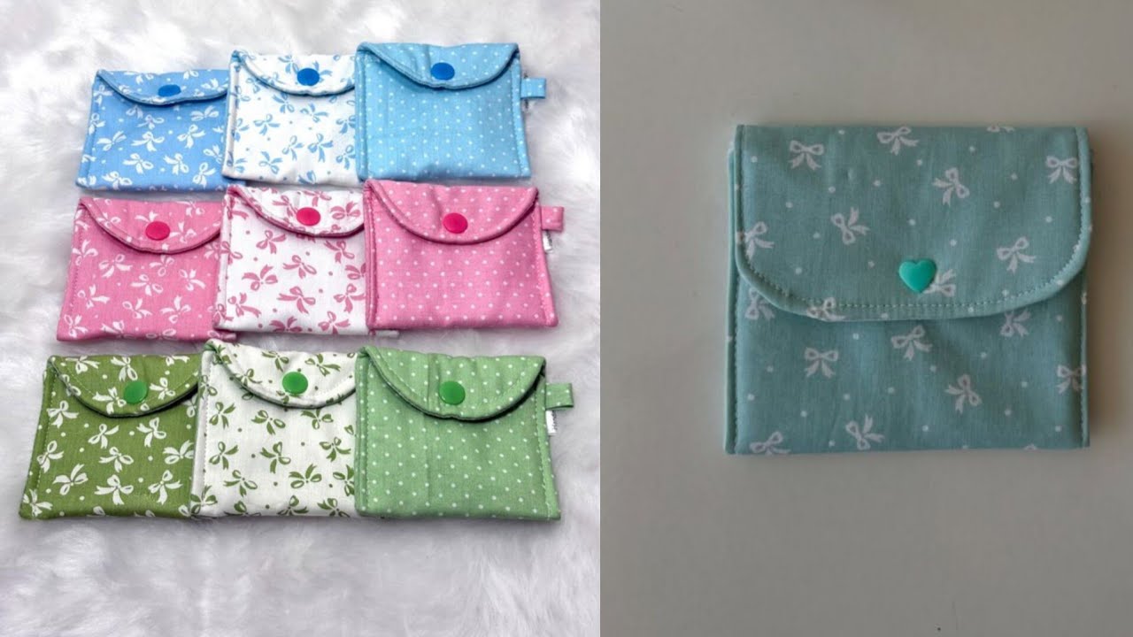 My grandma told me how to make a fabric card holder!!