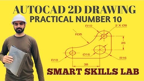 AutoCAD 2D Drafting Full Exercise #10 | Basic to Advanced Step by Step Training in Hindi