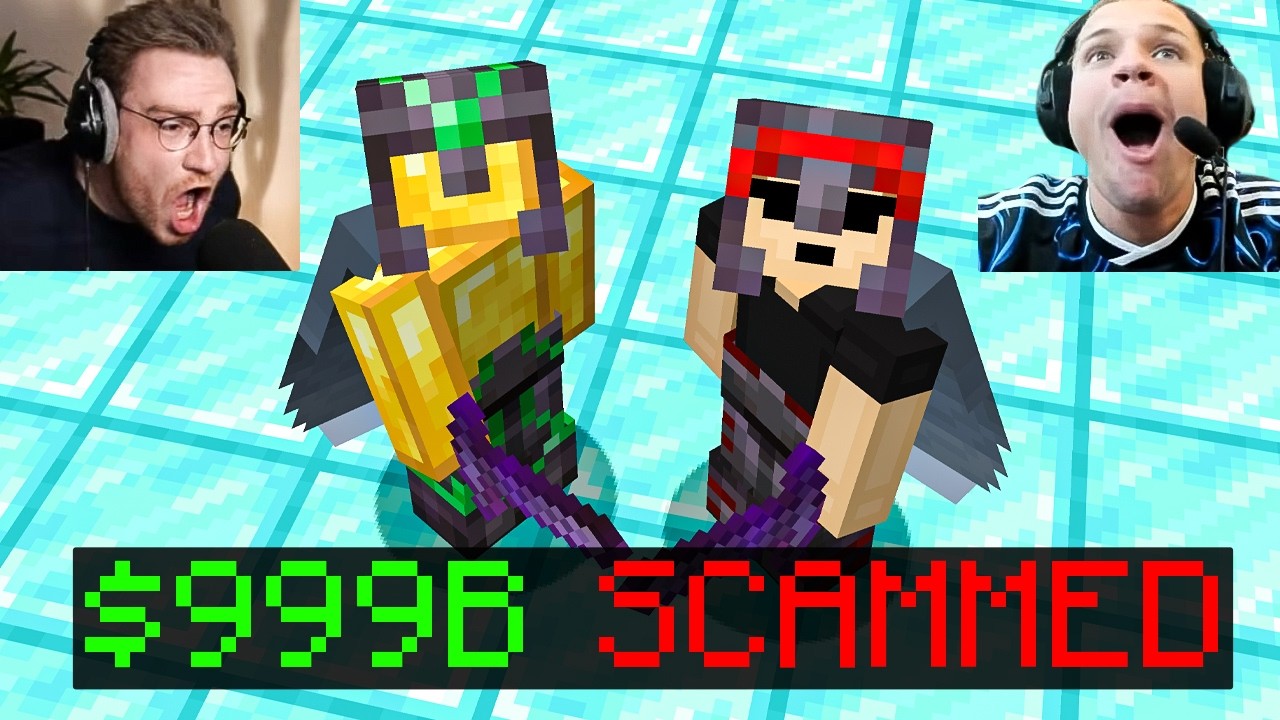 How Jynxzi & I Scammed the Richest Player on Donut SMP($1 TRILLION)