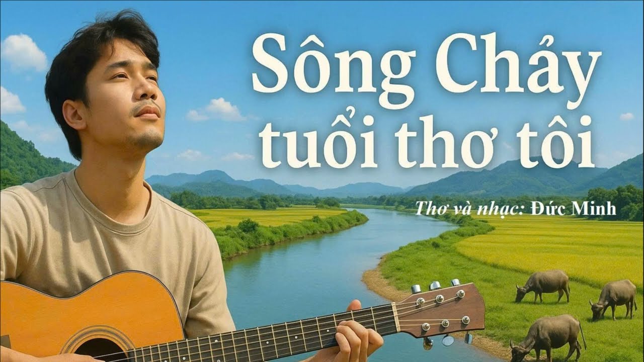 SÔNG CHẢY TUỔI THƠ TÔI -   Nhạc và lời Đức Minh