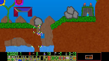 Lemmings Plus VI [Delirious 20]: Rocky Road (Part IV)