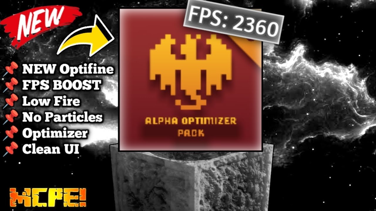 Optimizer for MCPE 1.20 No Lag | Best Optifine for minecraft pe | FPS ...
