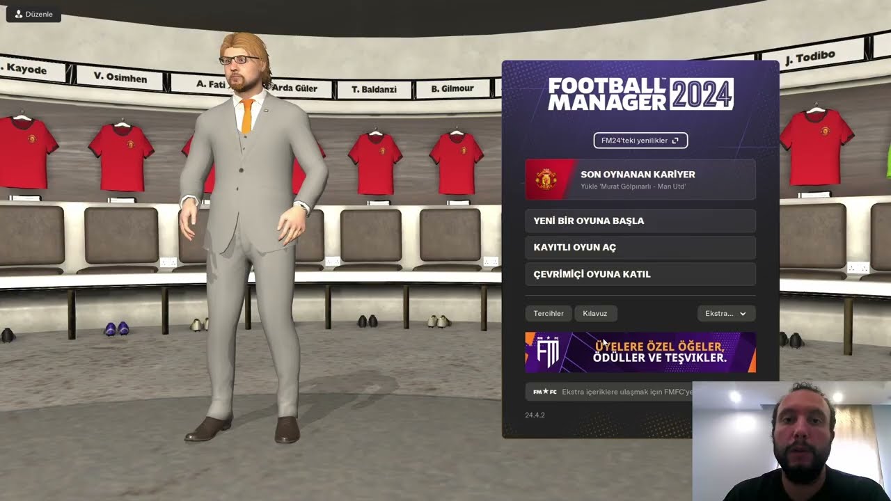 Man Utd Eski Günlerine Geri Dönüyor #70 | Bu Bölüm Kaçmaz | ŞL'de Erken Final |  FM 24 Kariyeri