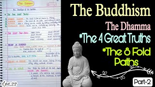 The Buddhism---The Dhamma---The 4 Great Truths, The 8 Fold Paths Ancient History Lec.22
