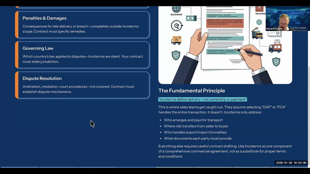 Incoterms - A Sales Tool , Decide Your Profit — Not Logistics
