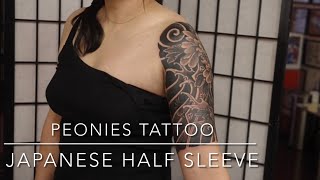 Japanese half sleeve tattoo