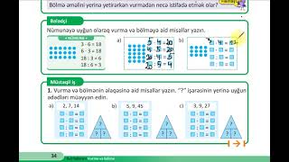 2-ci sinif 2-ci hissə Riyaziyyat Səhifə 33-34-35