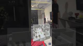 Unity: Supermarket AR Demo. AR Navigation (QR-code as anchor point)