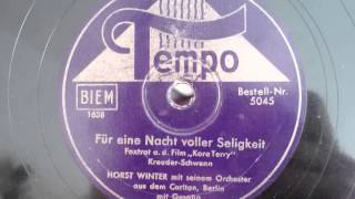 Horst Winter - für eine Nacht voller Seligkeit