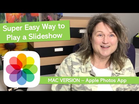 SUPER EASY - Watch a Photo Slideshow on your MacBook Pro or iMac