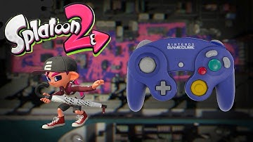 Playing Splatoon 2 with the Gamecube Controller! (Nintendo Switch)